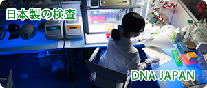 日本製のDNA検査